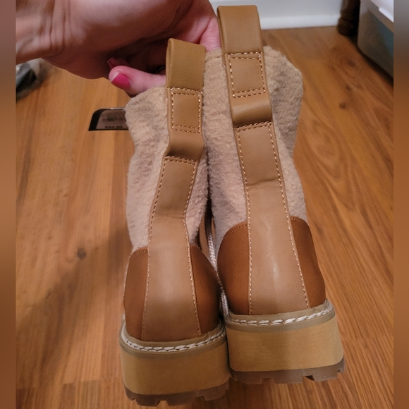 🎯nwt universal thread cognac courtney lace up boot - Picture 5 of 10